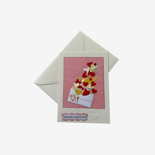 Herzensgrüsse (Rosa)